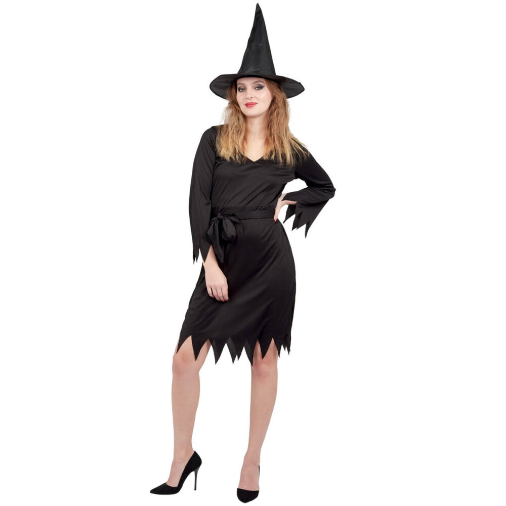COSTUME SORCIÈRE NOIRE (L/XL)