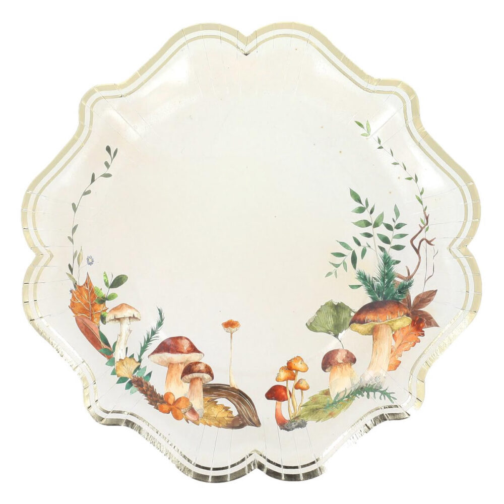 ASSIETTES CHAMPIGNONS