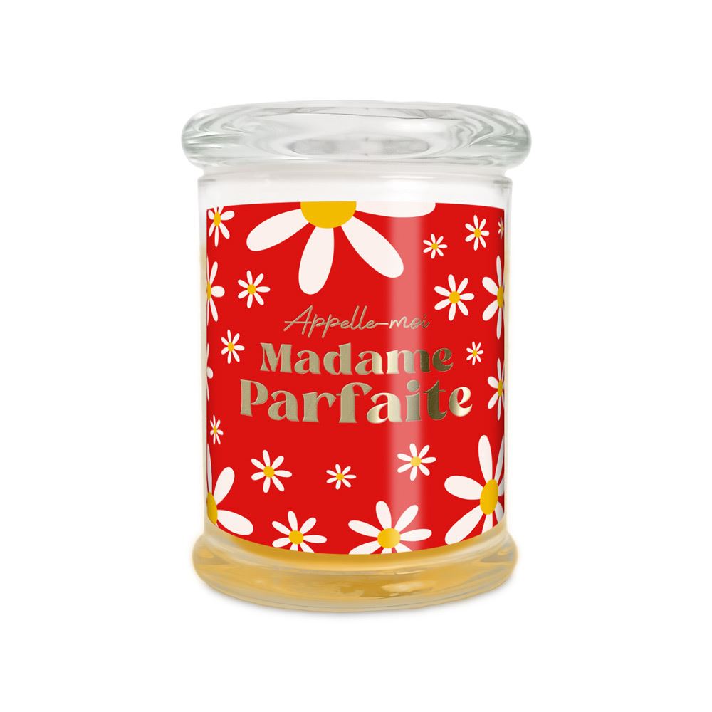 BOUGIE VERRE VANILLE MADAME PARFAITE