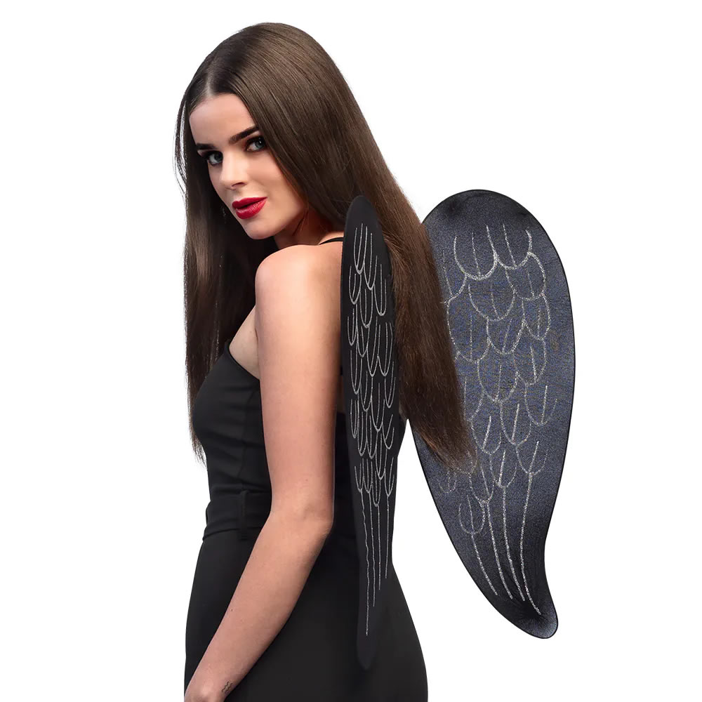 AILES ANGE NOIR (53X54CM)