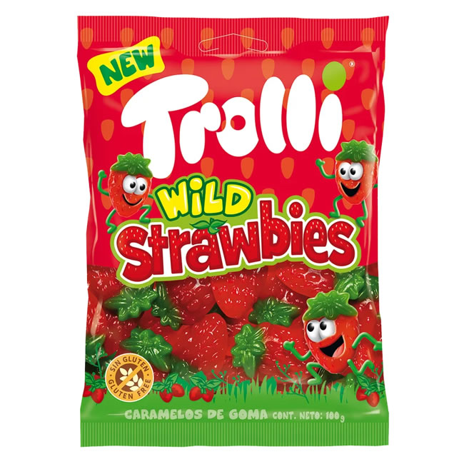 BONBONS FRAISE WILD STRAWBIES (100G)