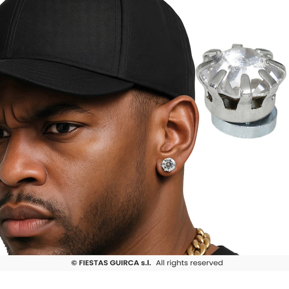 2 BOUCLES D'OREILLES MAGNÉTIQUES