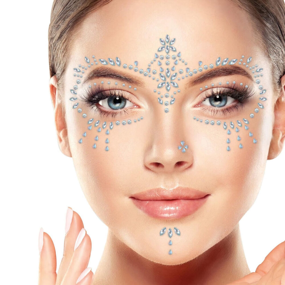 BIJOUX VISAGES STRASS ASSORTIS