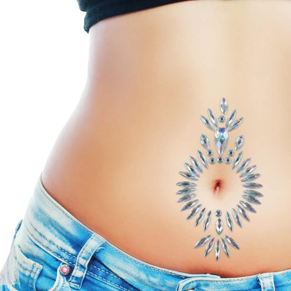 BIJOUX NOMBRIL BRILLANT