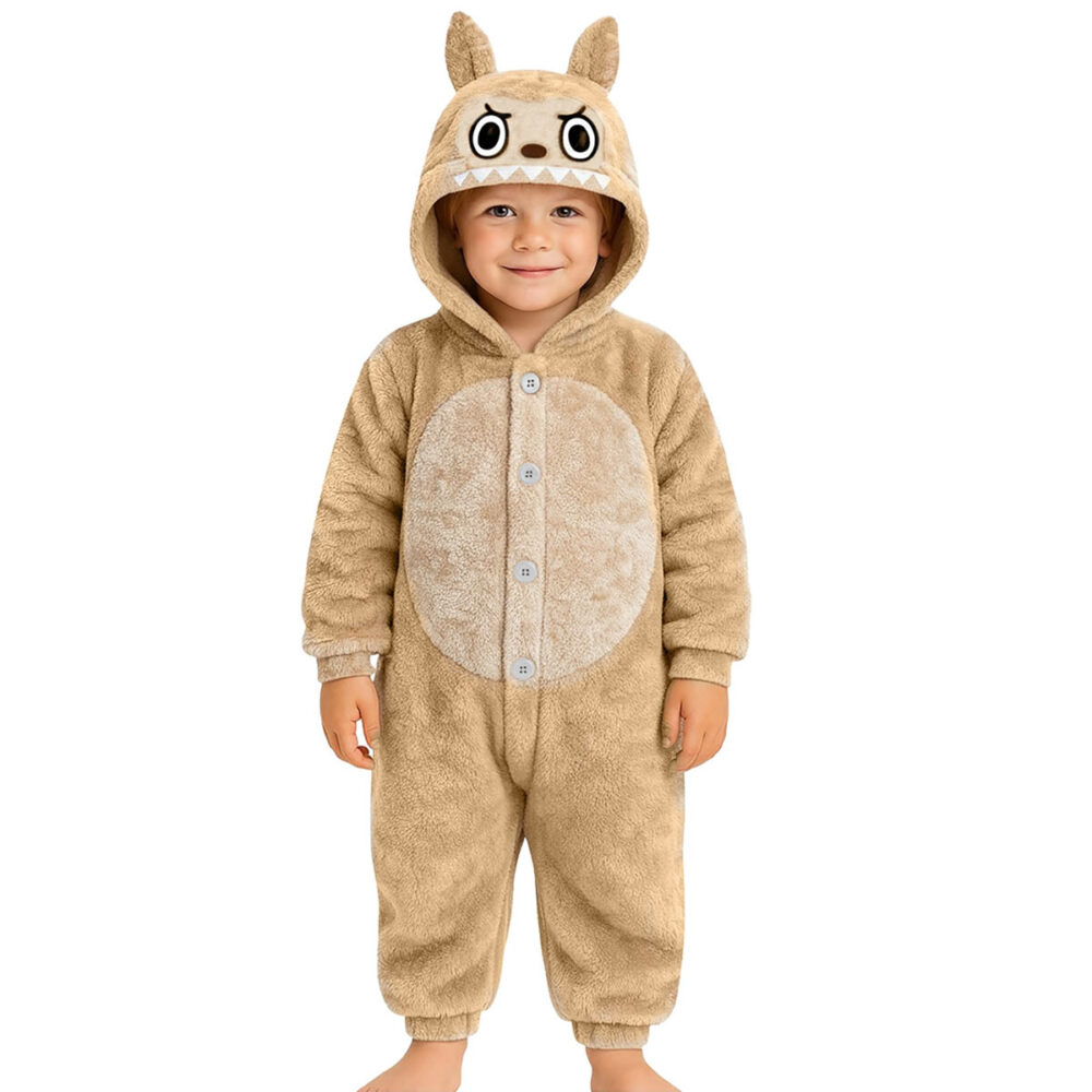 PYJAMA 10/12 ANS LULU MONSTER BEIGE