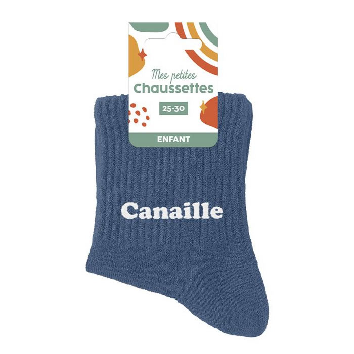 CHAUSSETTES CANAILLE (3/6 ANS) GARÇON