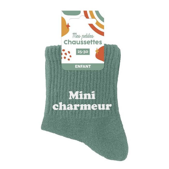 CHAUSSETTES MINI CHARMEUR (3/6 ANS) GARÇON