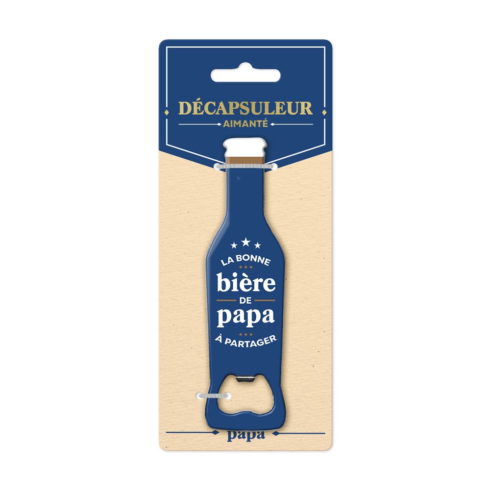 DÉCAPSULEUR BOUTEILLE LA BIÈRE DE PAPA