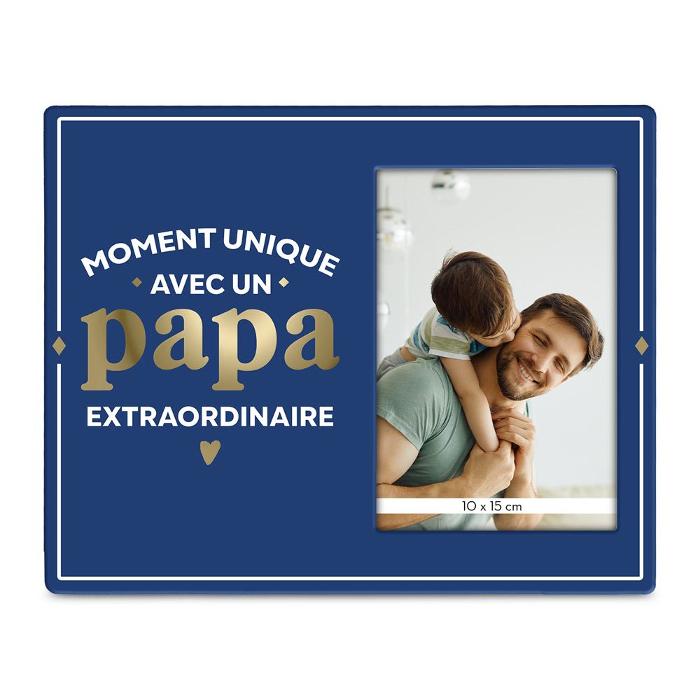 CADRE PHOTO PAPA EXTRAORDINAIRE