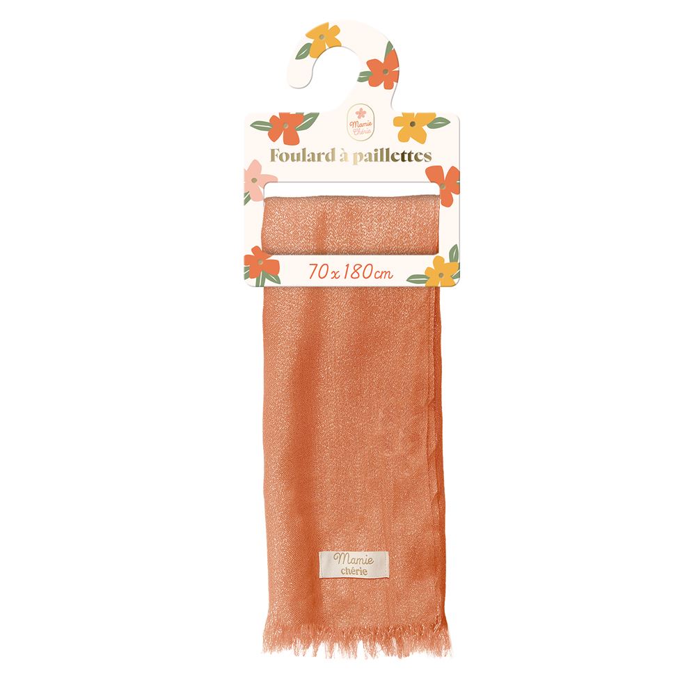 FOULARD À PAILLETTES MAMIE MERVEILLEUSE