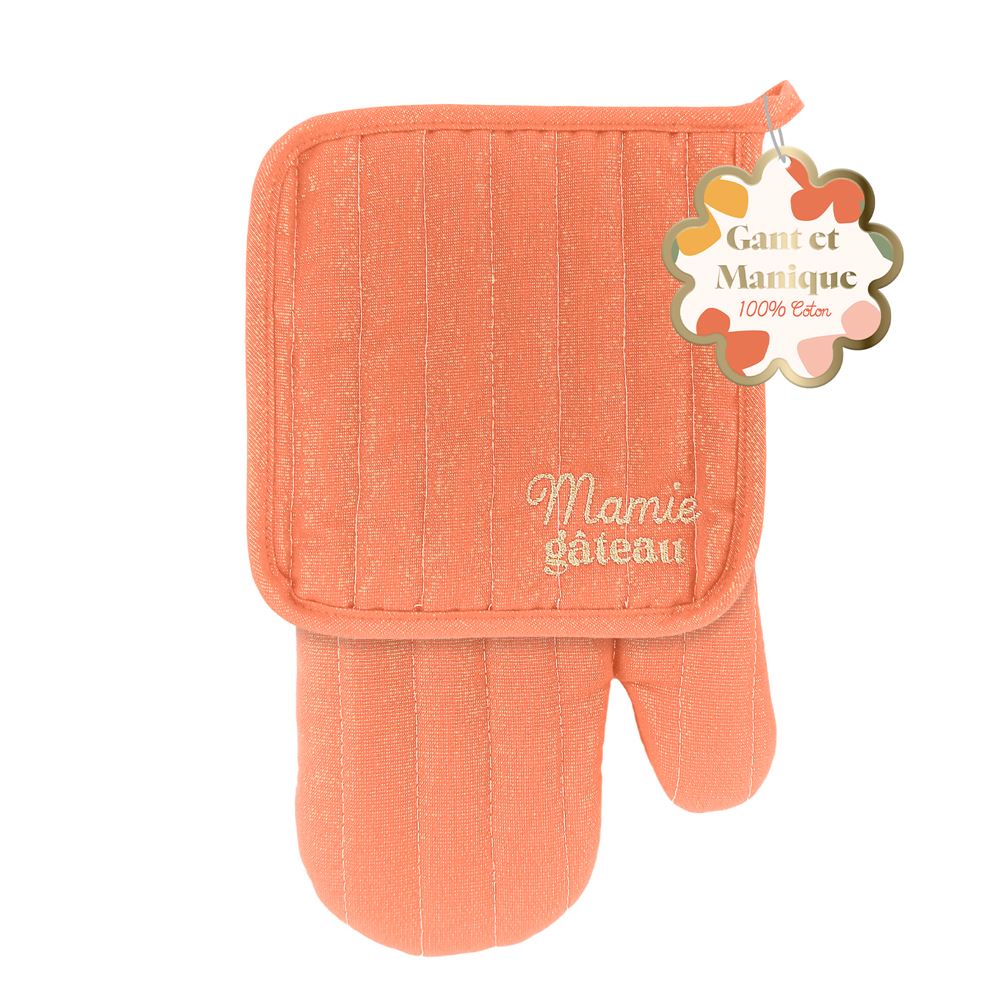 GANT ET MANIQUE BRODÉS MAMIE GÂTEAU