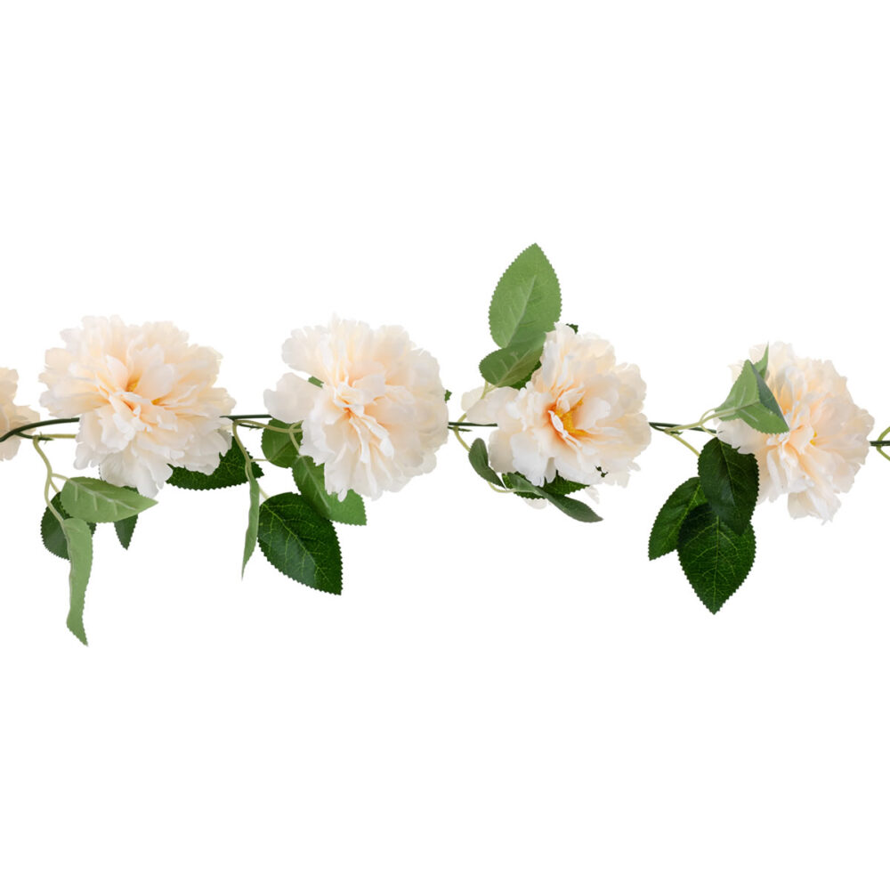 GUIRLANDE PIVOINES IVOIRE