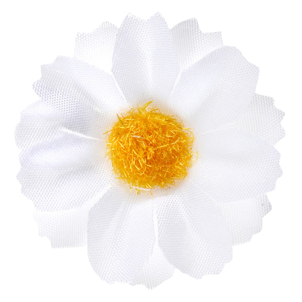 12 CONFETTIS MARGUERITES BLANC