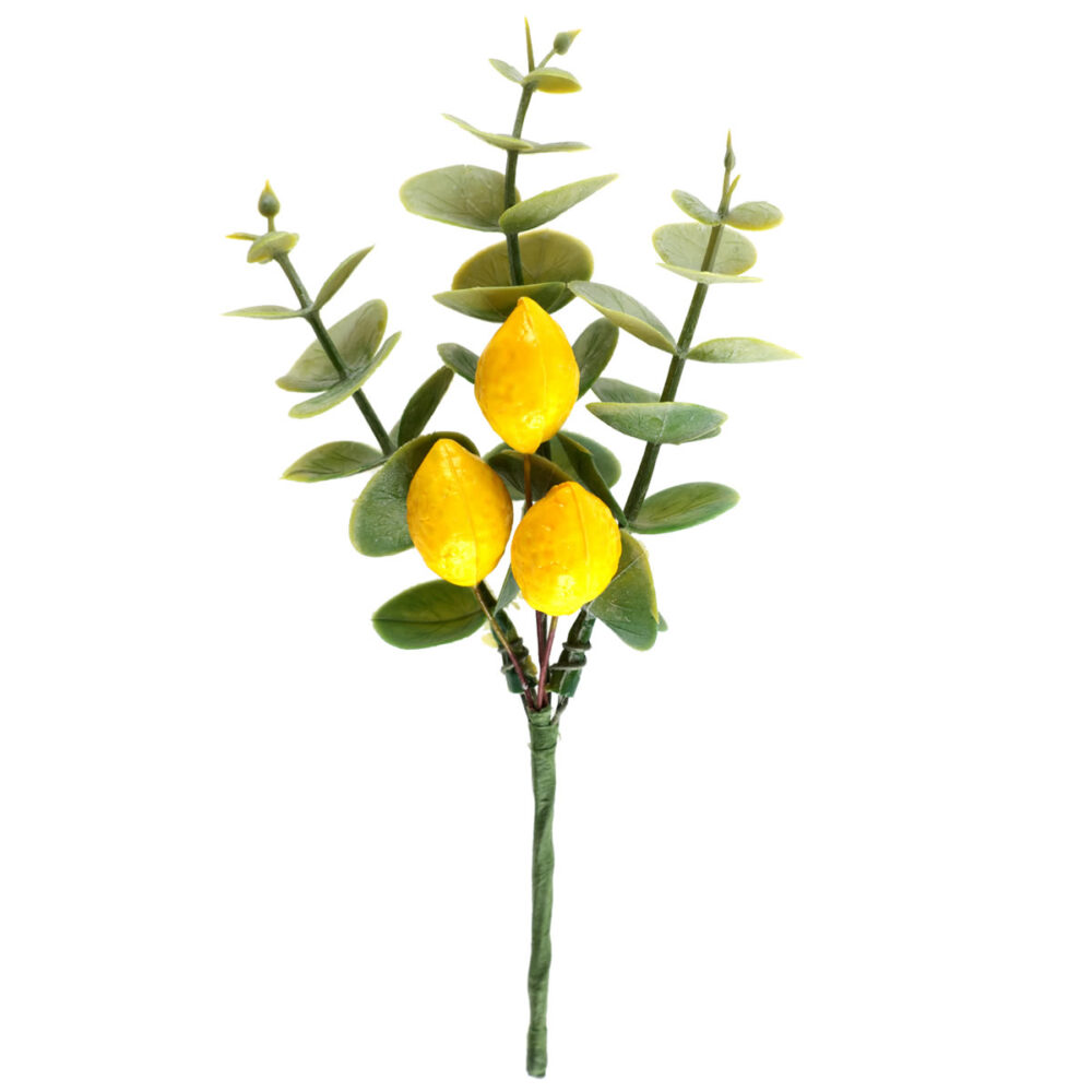 2 PIQUETS CITRONS JAUNES