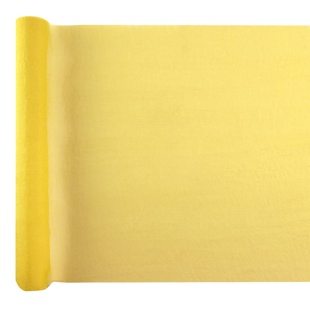 CHEMIN DE TABLE HOLI JAUNE