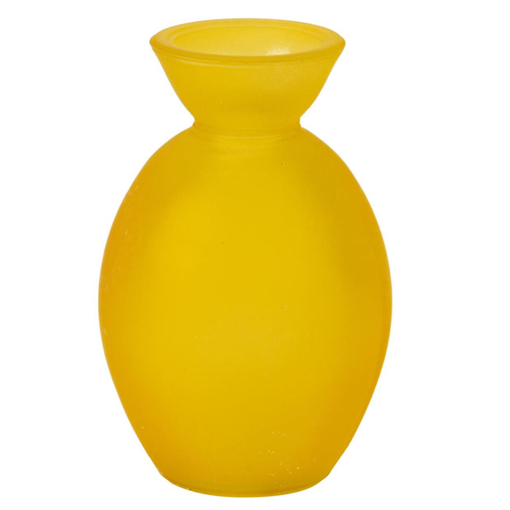 VASE NOAM JAUNE