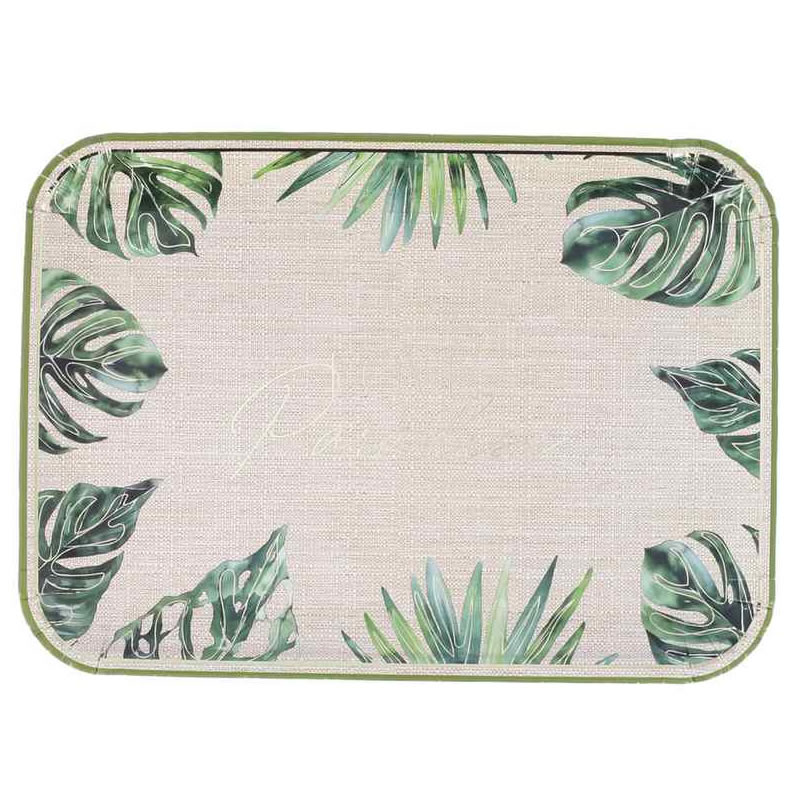 3 PLATEAUX COCO PALM CANNAGE