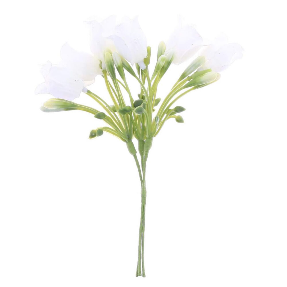 3 BOUQUETS TULIPES BLANCHES