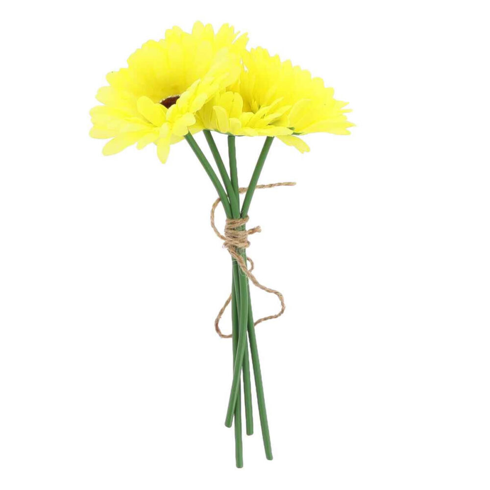 BOUQUET 3 GERMINIS JAUNE