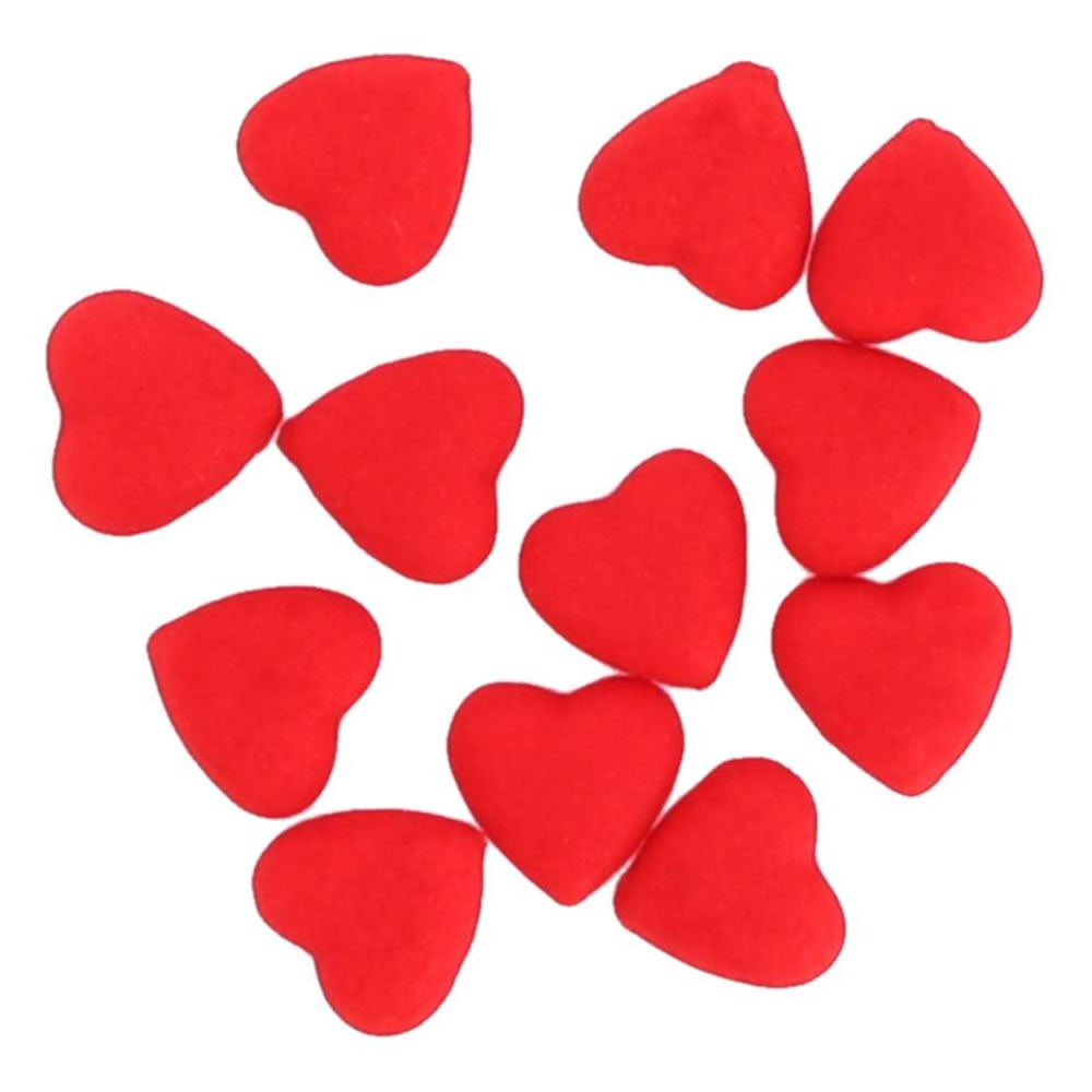 12 COEURS FLOCAGE ROUGE