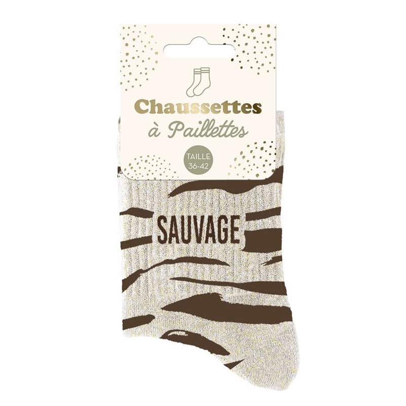 CHAUSSETTES PAILLETTES SAUVAGE