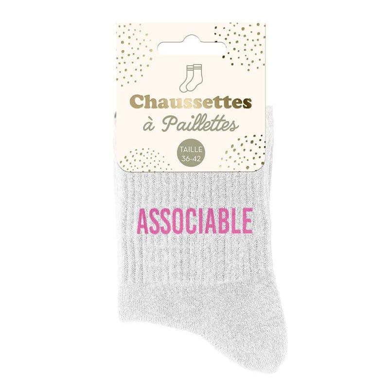 CHAUSSETTES PAILLETTES ASSOCIABLE