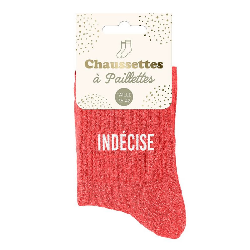 CHAUSSETTES PAILLETTES INDECISE