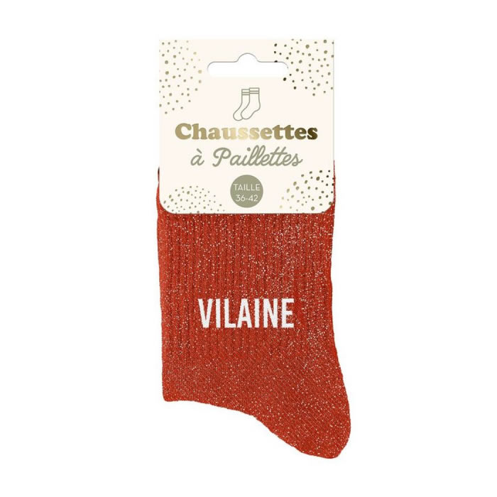 CHAUSSETTES PAILLETTES VILAINE