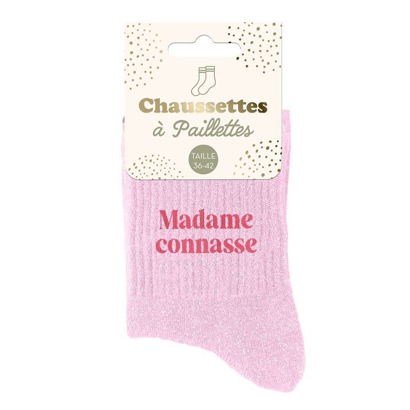 CHAUSSETTES PAILLETTES MADAME CONNASSE