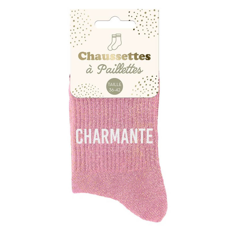 CHAUSSETTES PAILLETTES CHARMANTE