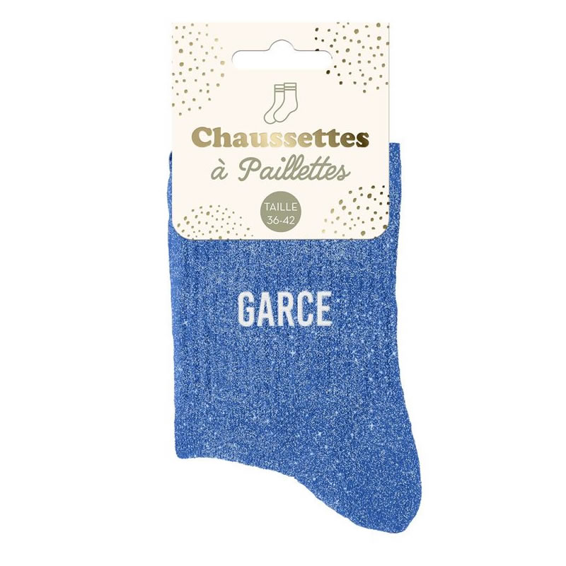 CHAUSSETTES PAILLETTES GARCE