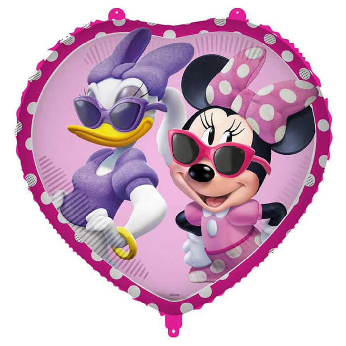BALLON COEUR MINNIE JUNIOR