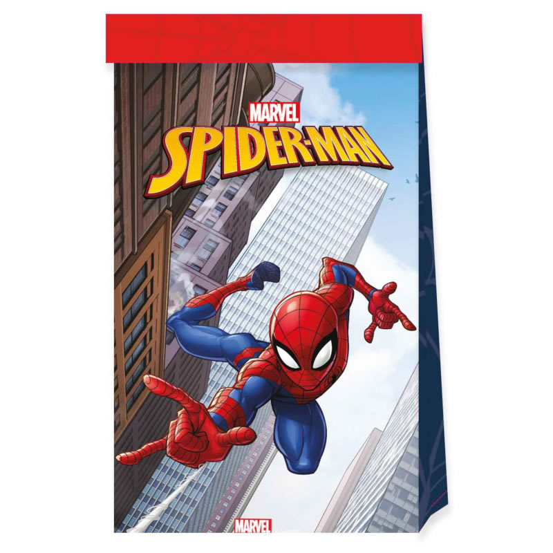 4 SACS CADEAUX SPIDER-MAN CRIME