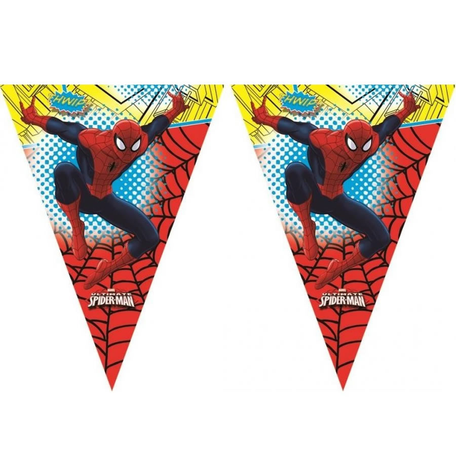 GUIRLANDE FANIONS ULTIMATE SPIDER-MAN