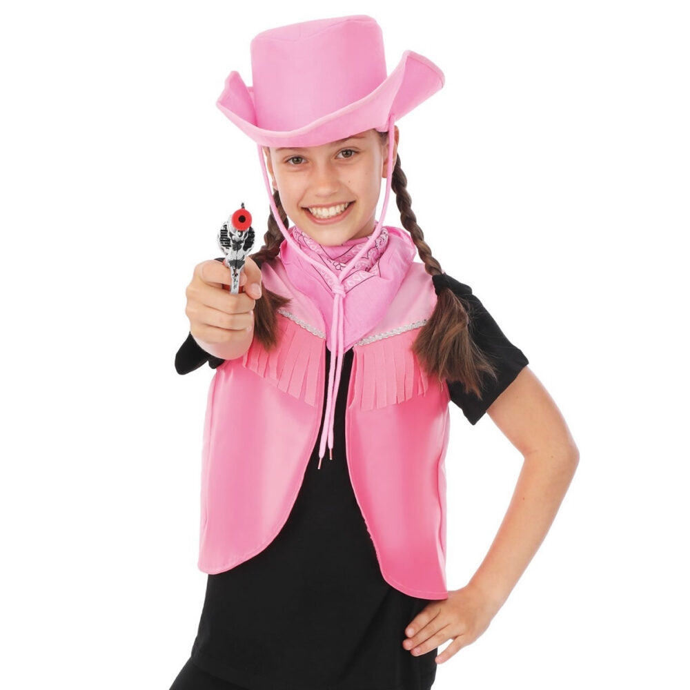 KIT COWGIRL ENFANT (4 ACCESSOIRES)
