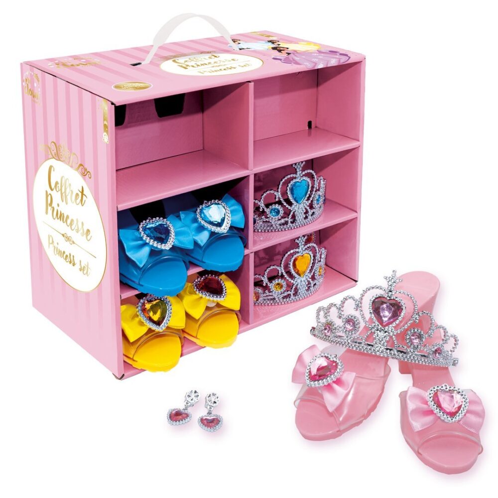 COFFRET DRESSING PRINCESSE 3 COULEURS