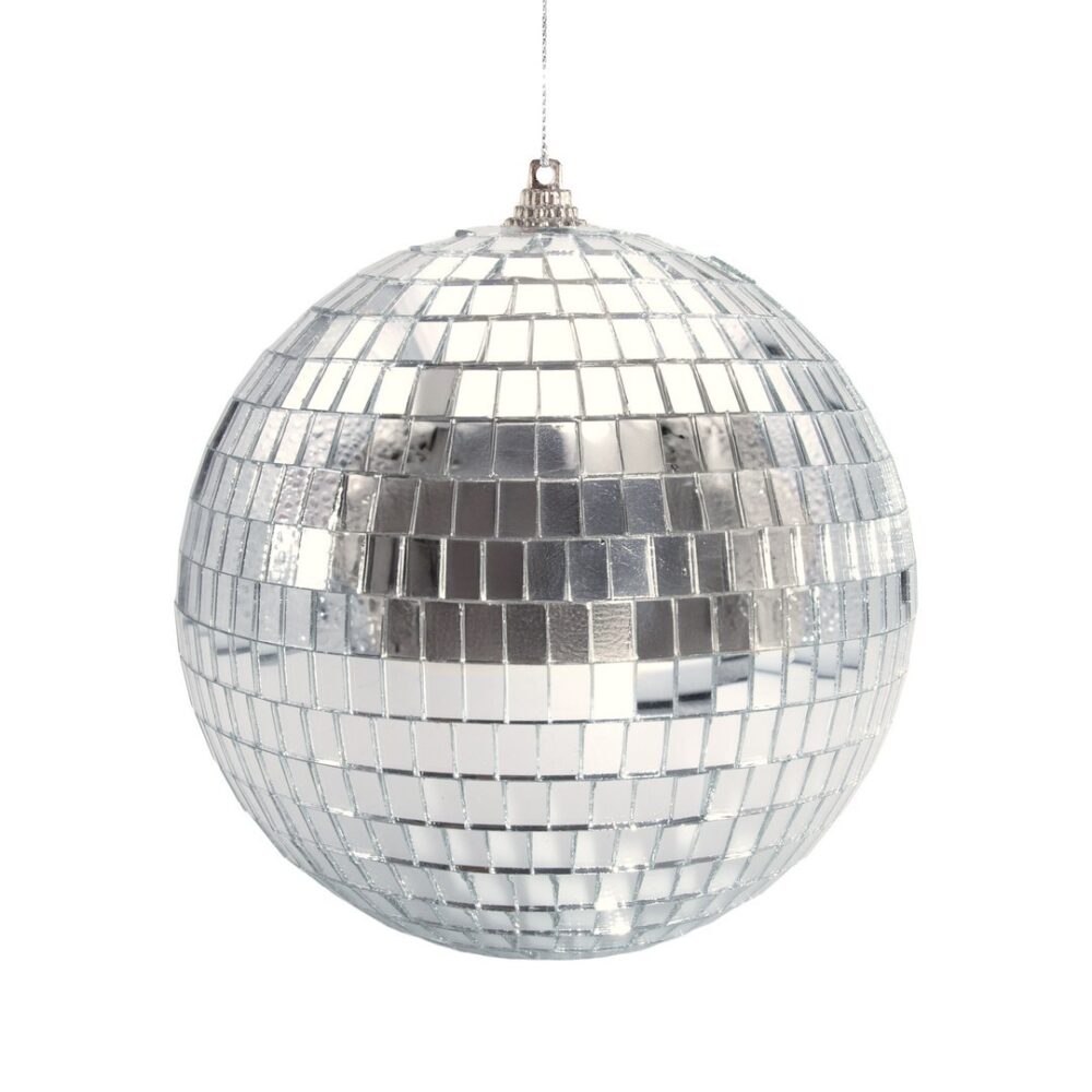 BOULE À FACETTES ARGENT