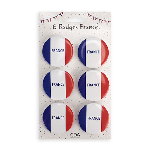 BADGES SUPPORTER FRANCE