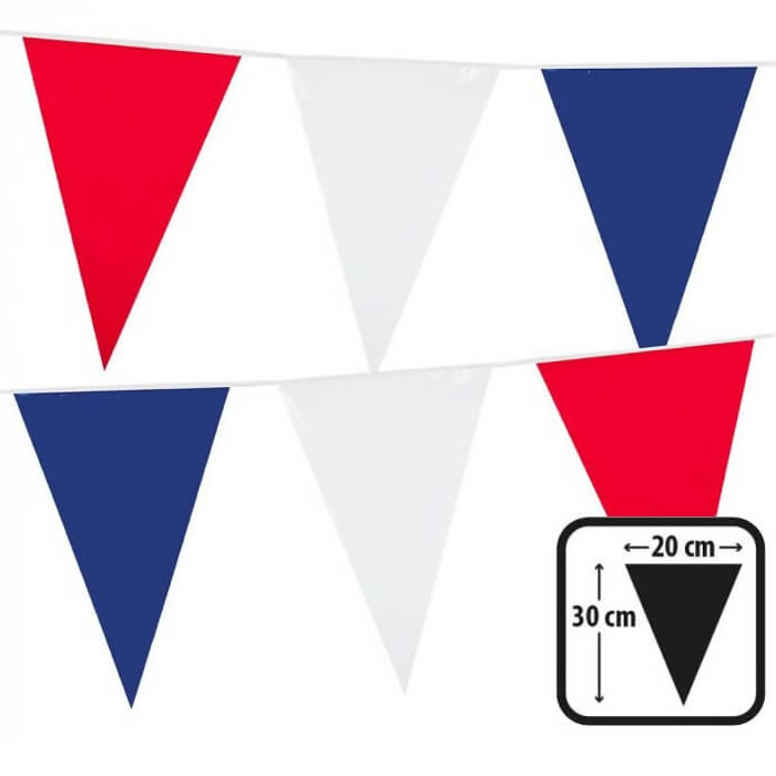 GUIRLANDE FANIONS BLEU BLANC ROUGE