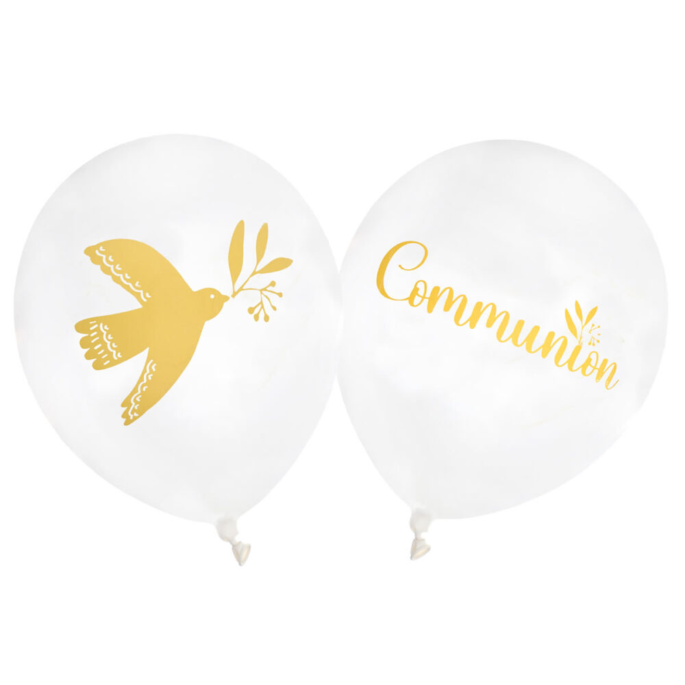 BALLONS COMMUNION BIRDY