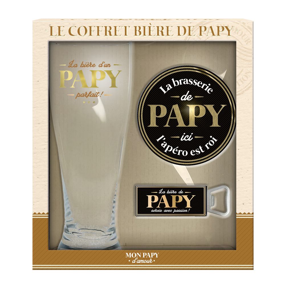 COFFRET LA BIÈRE DE PAPY