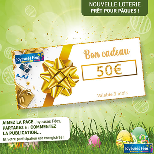 LOTERIE PAQUES 26 TEL
